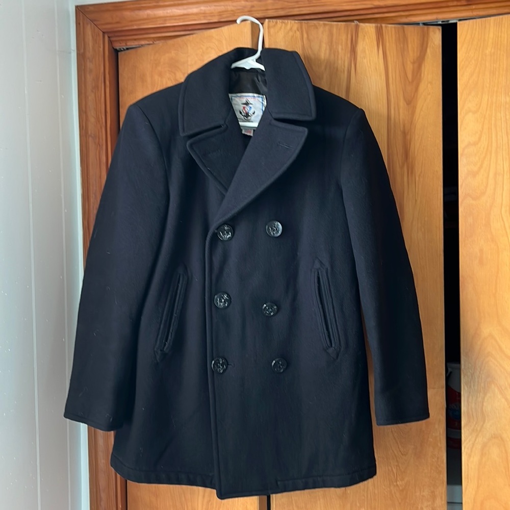 Sterlingwear Navy Peacoat
